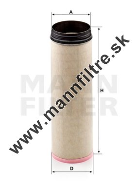 Poistný filter MANN FILTER CF 1750