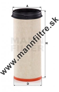 Poistný filter MANN FILTER CF 1810/1