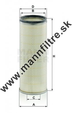 Poistný filter MANN FILTER CF 19 006 x