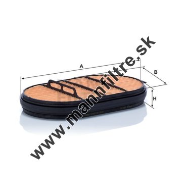 Poistný filter MANN FILTER CF 3240