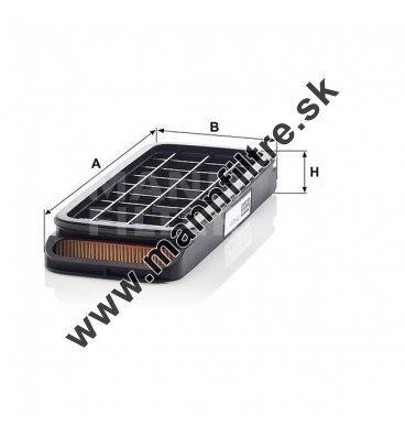 Poistný filter MANN FILTER CF 42 001