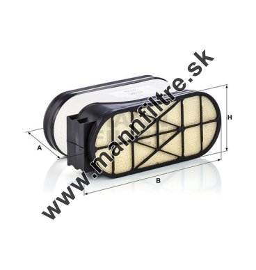 Vzduchový filter MANN FILTER CP 33 280