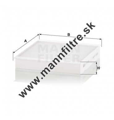 Kabínový filter MANN FILTER CU 19 014