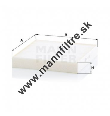 Kabínový filter MANN FILTER CU 22 028