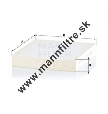 Kabínový filter MANN FILTER CU 22 034