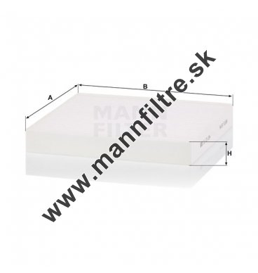 Kabínový filter MANN FILTER CU 23 024