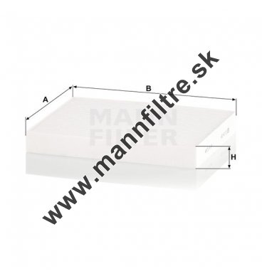 Kabínový filter MANN FILTER CU 24 024