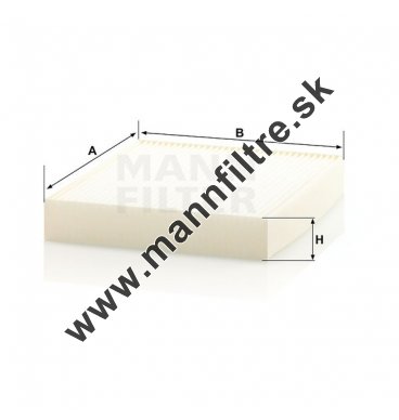 Kabínový filter MANN FILTER CU 28 009