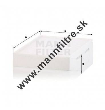 Kabínový filter MANN FILTER CU 28 016