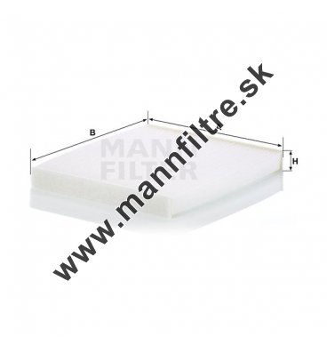 Kabínový filter MANN FILTER CU 29 010