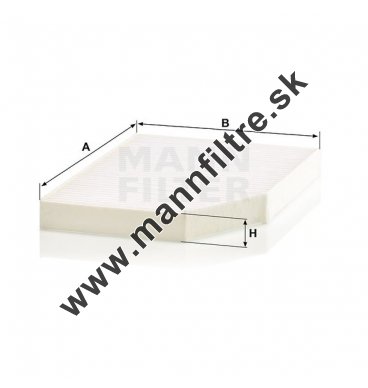Kabínový filter MANN FILTER CU 30 007