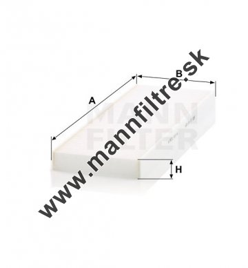 Kabínový filter MANN FILTER CU 45 004