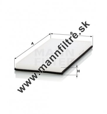 Kabínový filter MANN FILTER CU 49 002