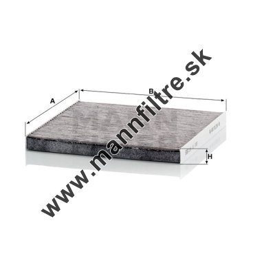 Kabínový filter MANN FILTER CUK 21 025