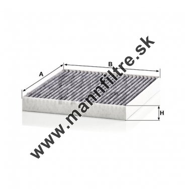 Kabínový filter MANN FILTER CUK 24 017
