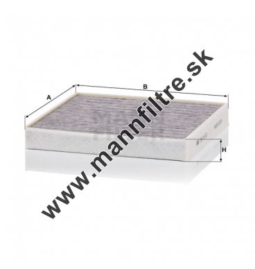 Kabínový filter MANN FILTER CUK 24 021