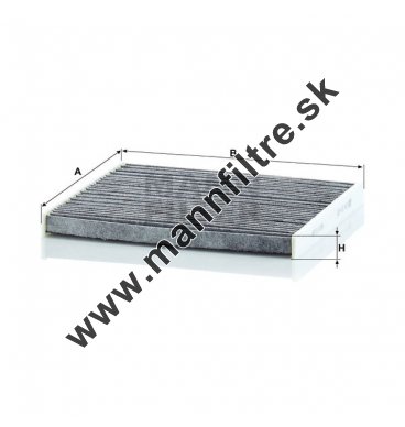 Kabínový filter MANN FILTER CUK 24 026