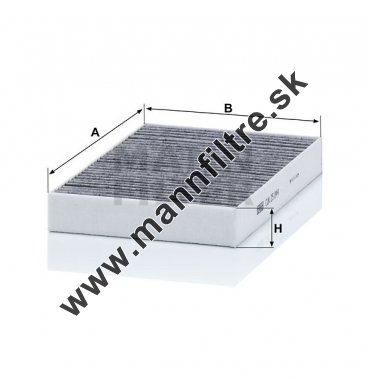 Kabínový filter MANN FILTER CUK 25 044
