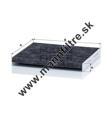 Kabínový filter MANN FILTER CUK 26 019