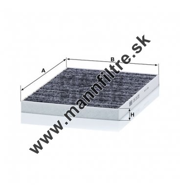 Kabínový filter MANN FILTER CUK 26 035
