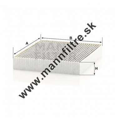 Kabínový filter MANN FILTER CUK 28 009