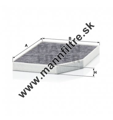 Kabínový filter MANN FILTER CUK 30 007