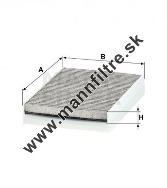Kabínový filter MANN FILTER CUK 32 008