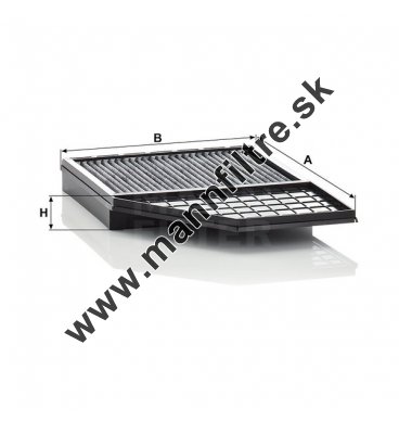 Kabínový filter MANN FILTER CUK 32 011/1