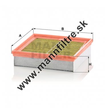 Kabínový filter MANN FILTER FP 2184