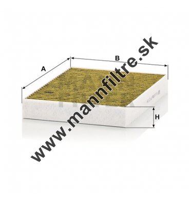 Kabínový filter MANN FILTER FP 23 014-2
