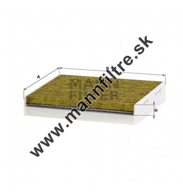 Kabínový filter MANN FILTER FP 24 026