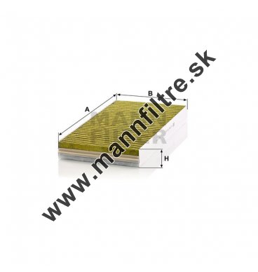 Kabínový filter MANN FILTER FP 50 102