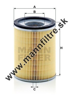 Olejový filter MANN FILTER H 1366 x