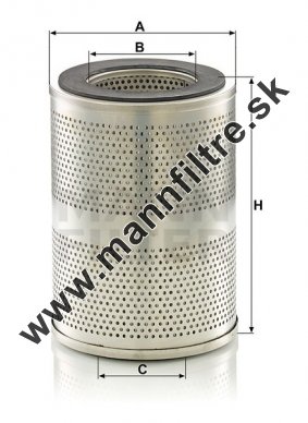 Filter hydrauliky MANN FILTER H 18 005