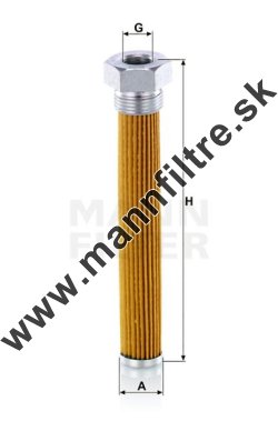 Olejový filter MANN FILTER H 4007