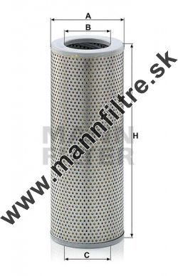 Filter hydrauliky MANN FILTER HD 12 114 x