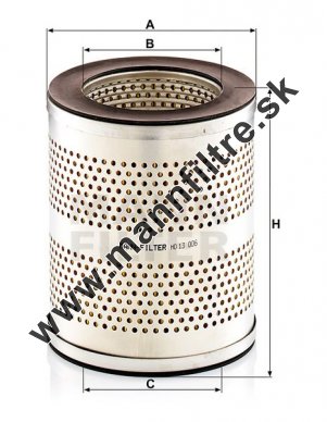 Filter hydrauliky MANN FILTER HD 13 006