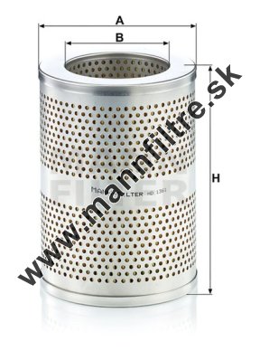 Filter hydrauliky MANN FILTER HD 1361