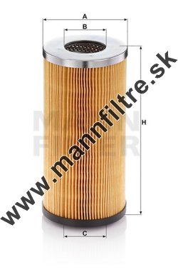 Filter hydrauliky MANN FILTER HD 14 001 x