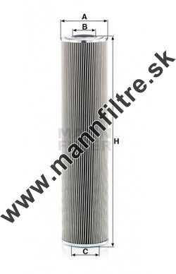 Filter hydrauliky MANN FILTER HD 14 003