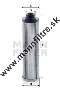 Filter hydrauliky MANN FILTER HD 670 x