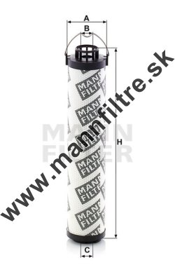 Filter hydrauliky MANN FILTER HD 7001 x
