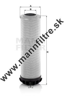 Filter hydrauliky MANN FILTER HD 7010 x