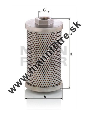 Filter hydrauliky MANN FILTER HD 901
