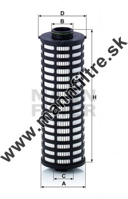 Olejový filter MANN FILTER HU 11 002 x