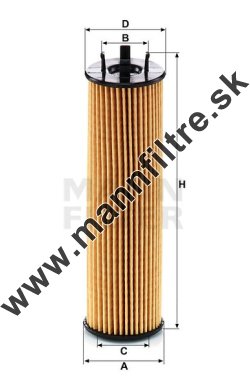 Olejový filter MANN FILTER HU 5003 z
