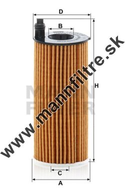 Olejový filter MANN FILTER HU 6014/1 z