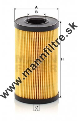 Olejový filter MANN FILTER HU 6024 z