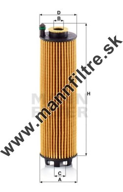 Olejový filter MANN FILTER HU 6028 z