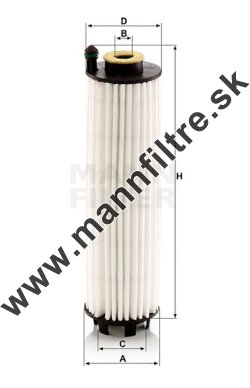 Olejový filter MANN FILTER HU 6033 z